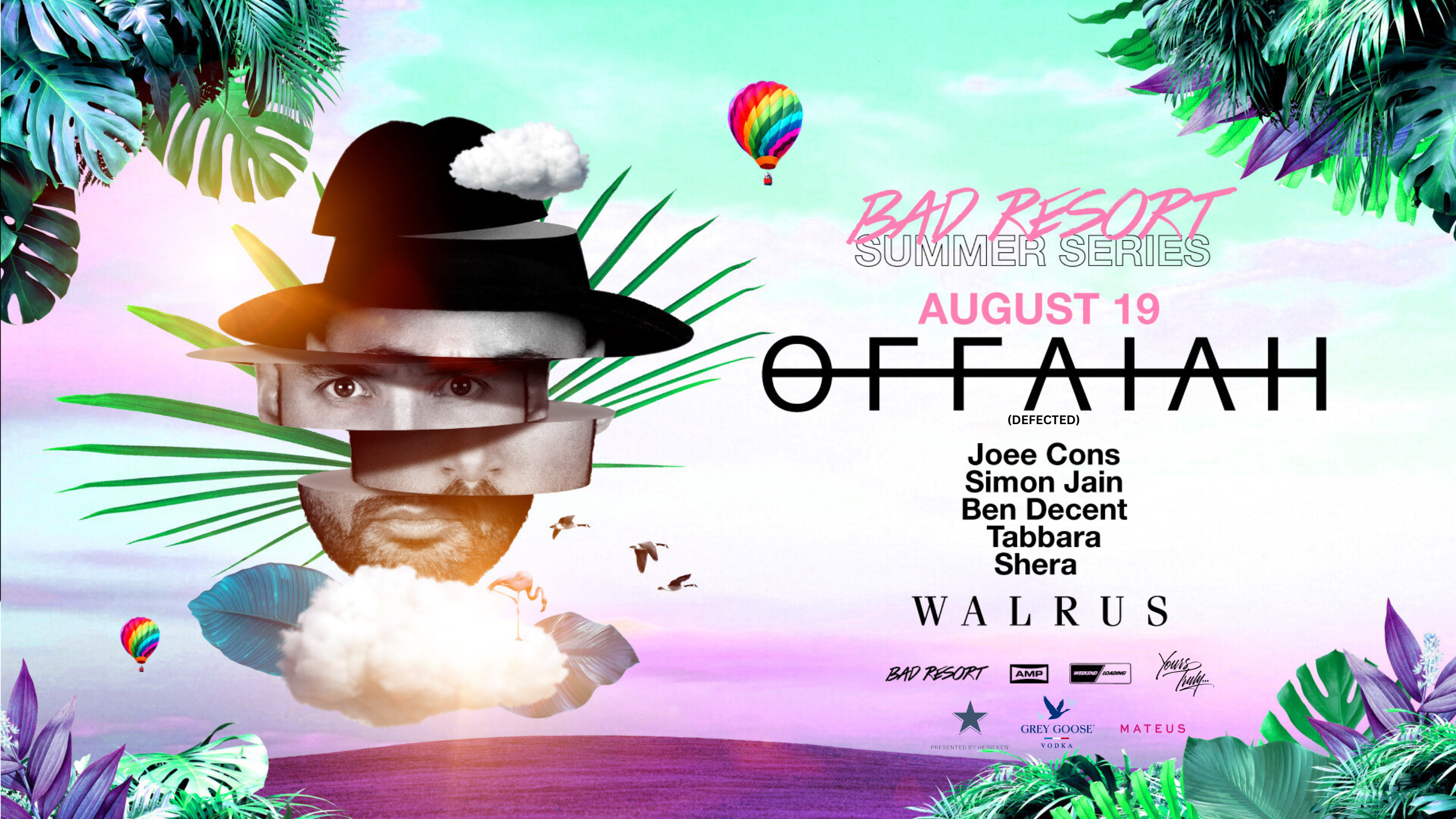 Bad Resort Summer Series presents OFFAIAH - Página frontal