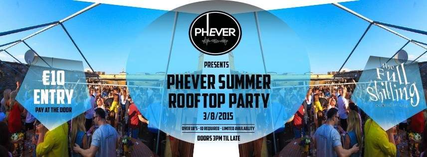 Phever Summer Rooftop Party - Página trasera