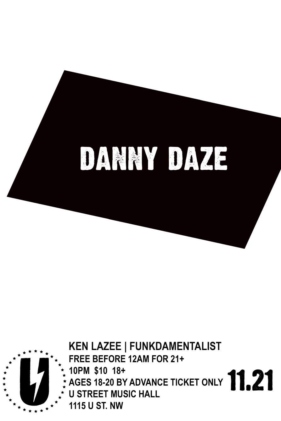 Danny Daze with Ken Lazee & Funkdamentalist - Página frontal