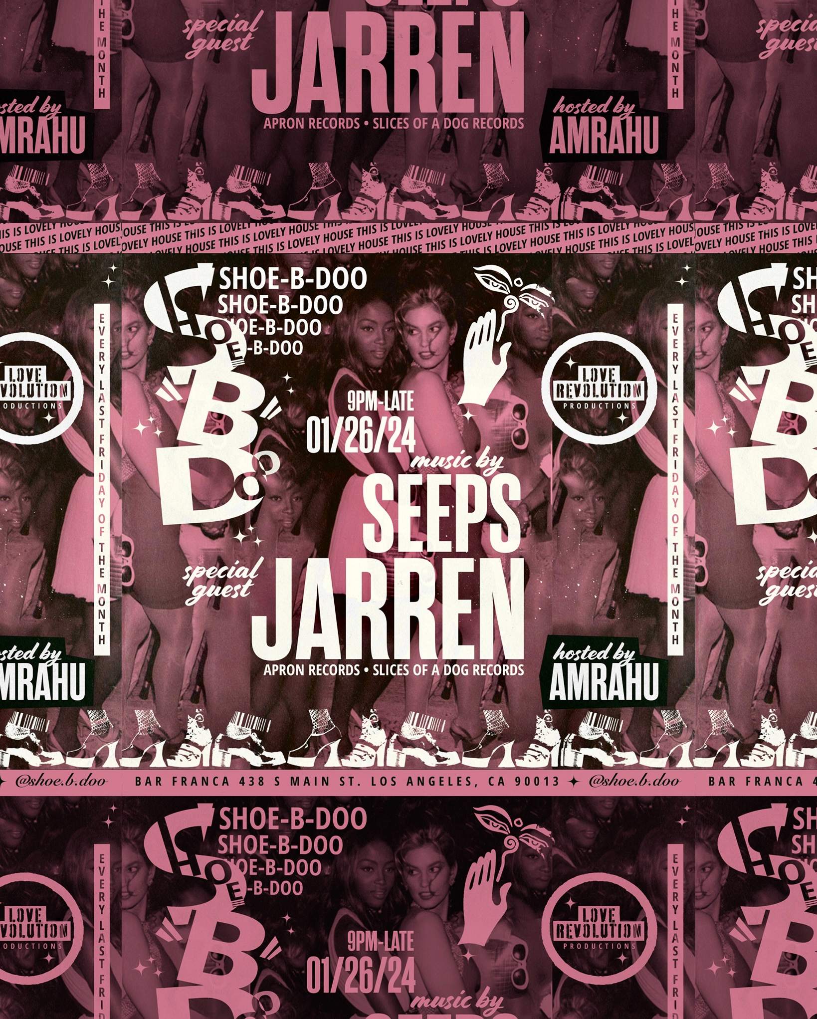 SHOE B DOO at Bar Franca, Los Angeles