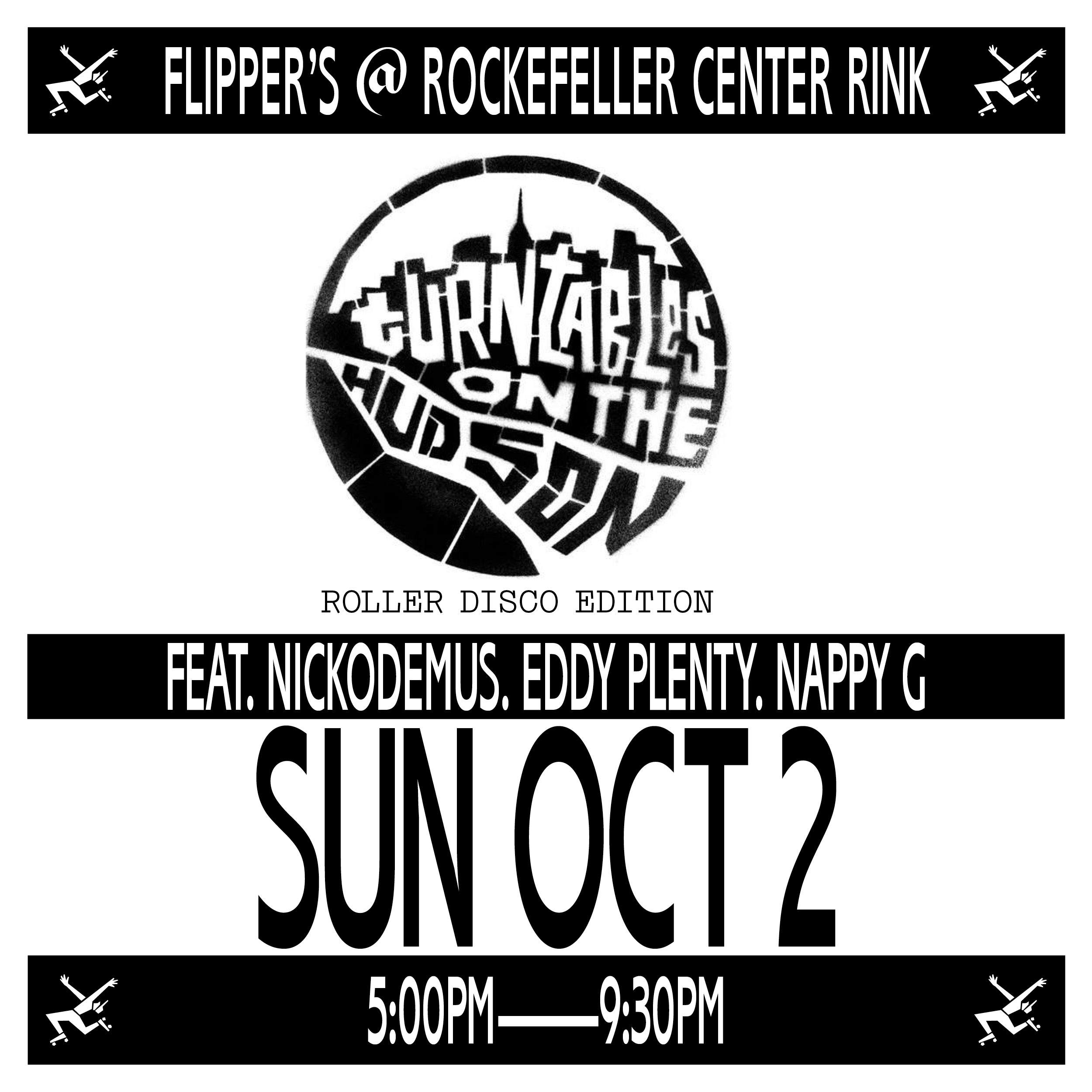 Turntables On The Hudson Roller Disco Edition at Flipper's Roller