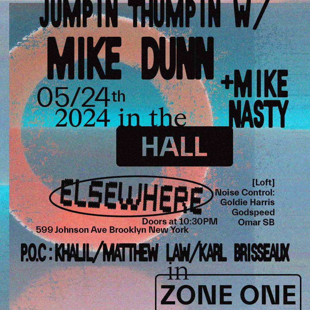Jumpin Thumpin with Mike Dunn, Noise Control, P.O.C: Khalil, Karl Brisseaux, Noise Control - Página frontal