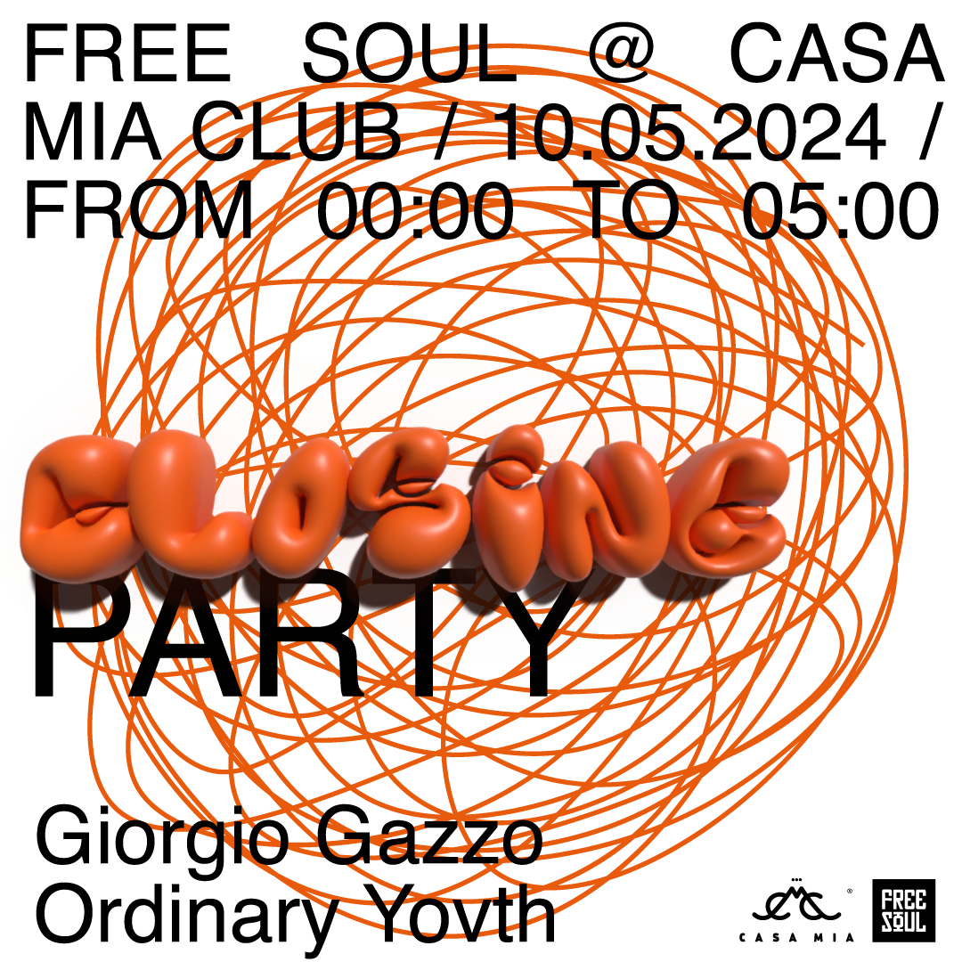 FREE SOUL - Closing Party - Página frontal