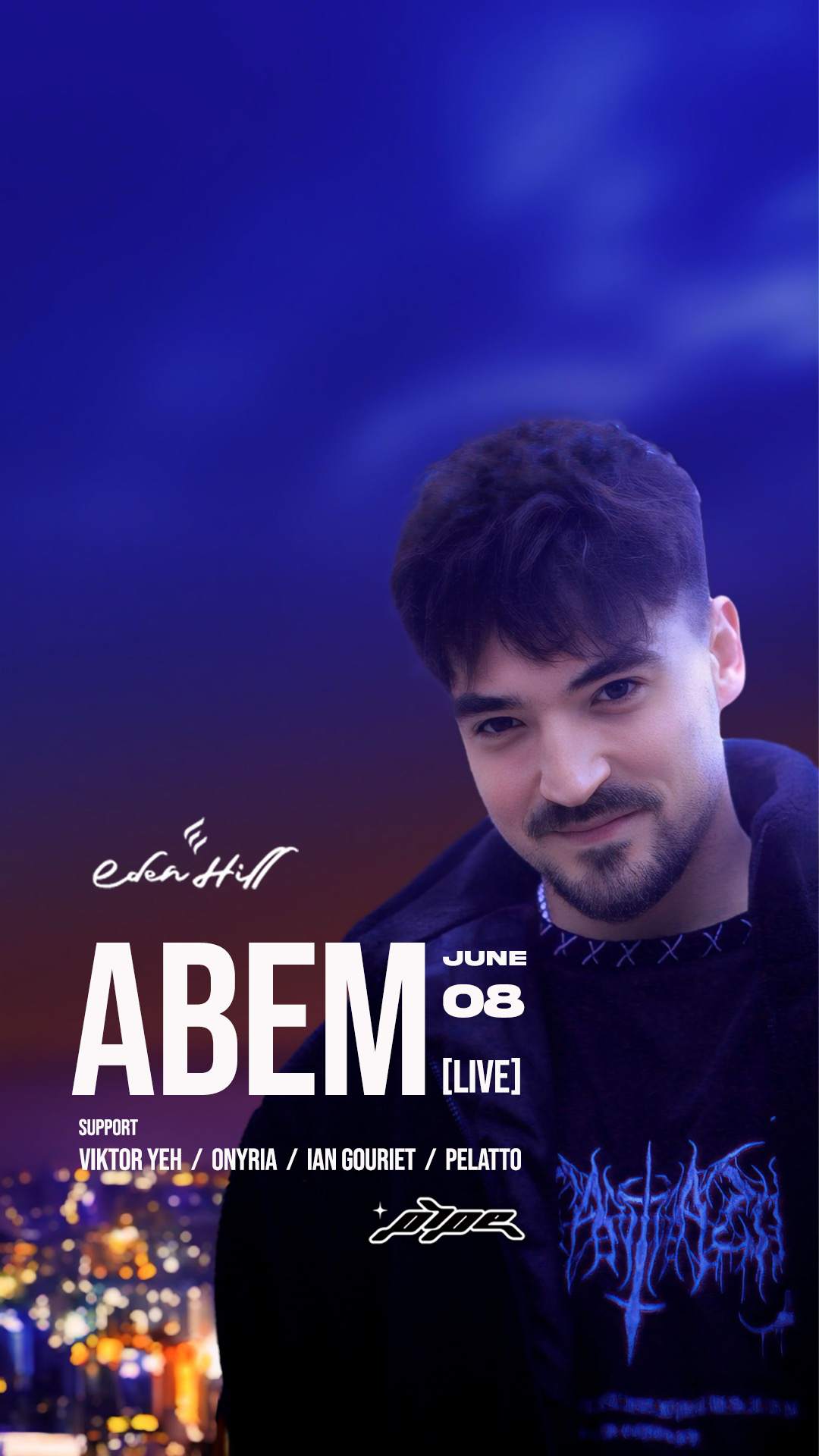 EDEN HILL presents ― ABEM [live] - フライヤー裏
