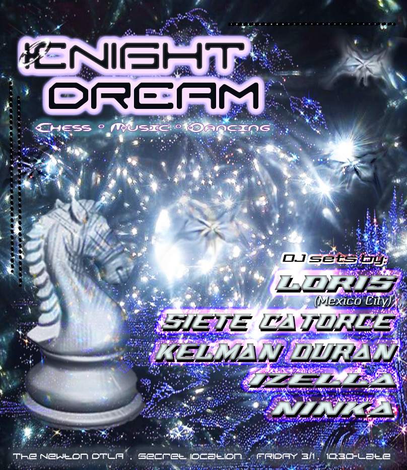 Knight Dream with Loris, Siete Catorce, Kelman Duran, Ize11a and Ninka - Página frontal