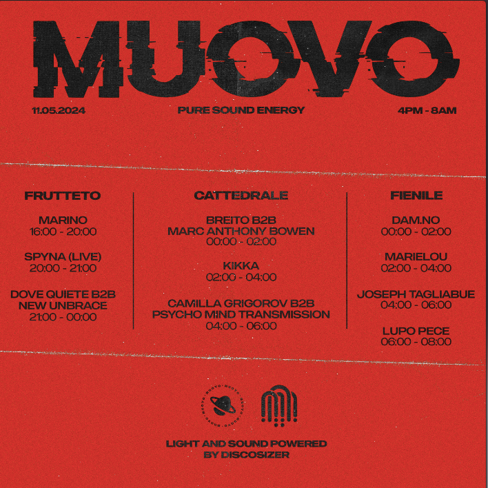 MUOVO 11.05.24 - OPEN AIR SEASON OPENING - Página trasera