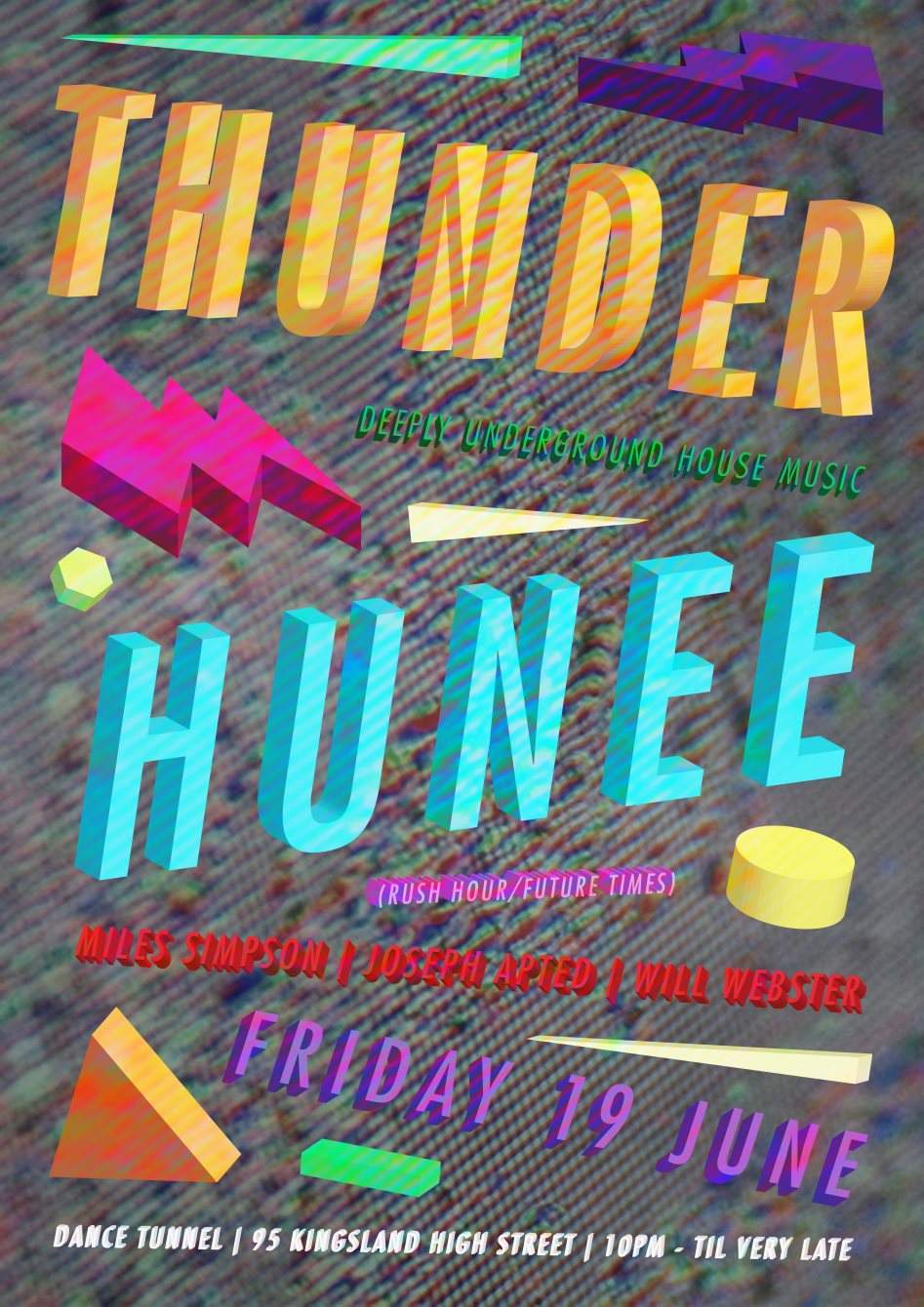Thunder with Hunee - Página frontal
