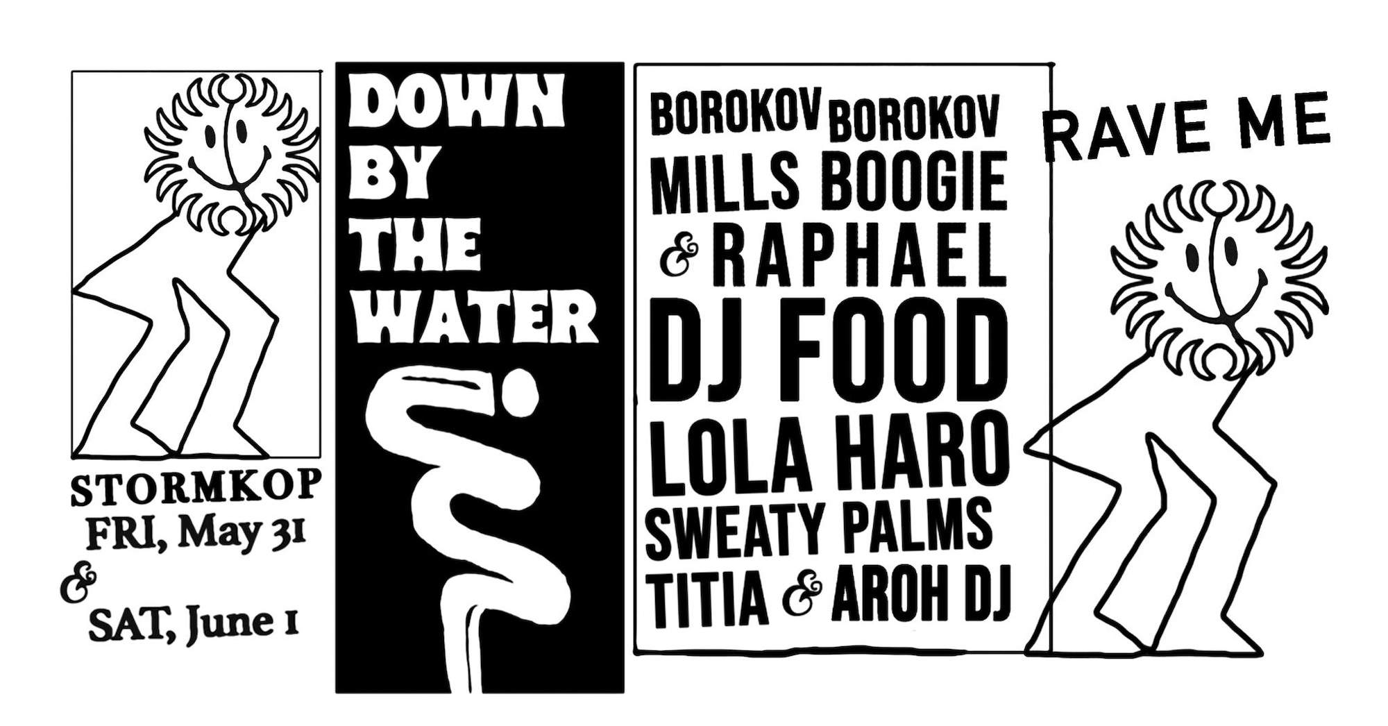 Down by the water - Weekender at Stormkop - フライヤー表