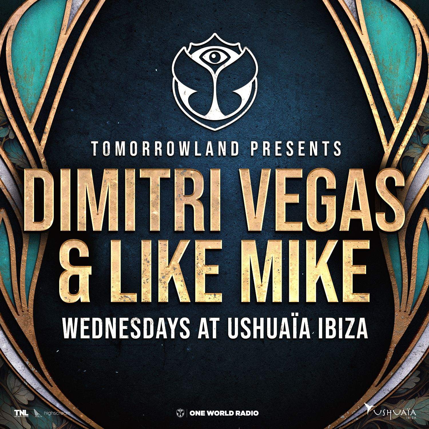Dimitri Vegas & Like Mike - Tomorrowland at Ushuaïa Ibiza, Ibiza