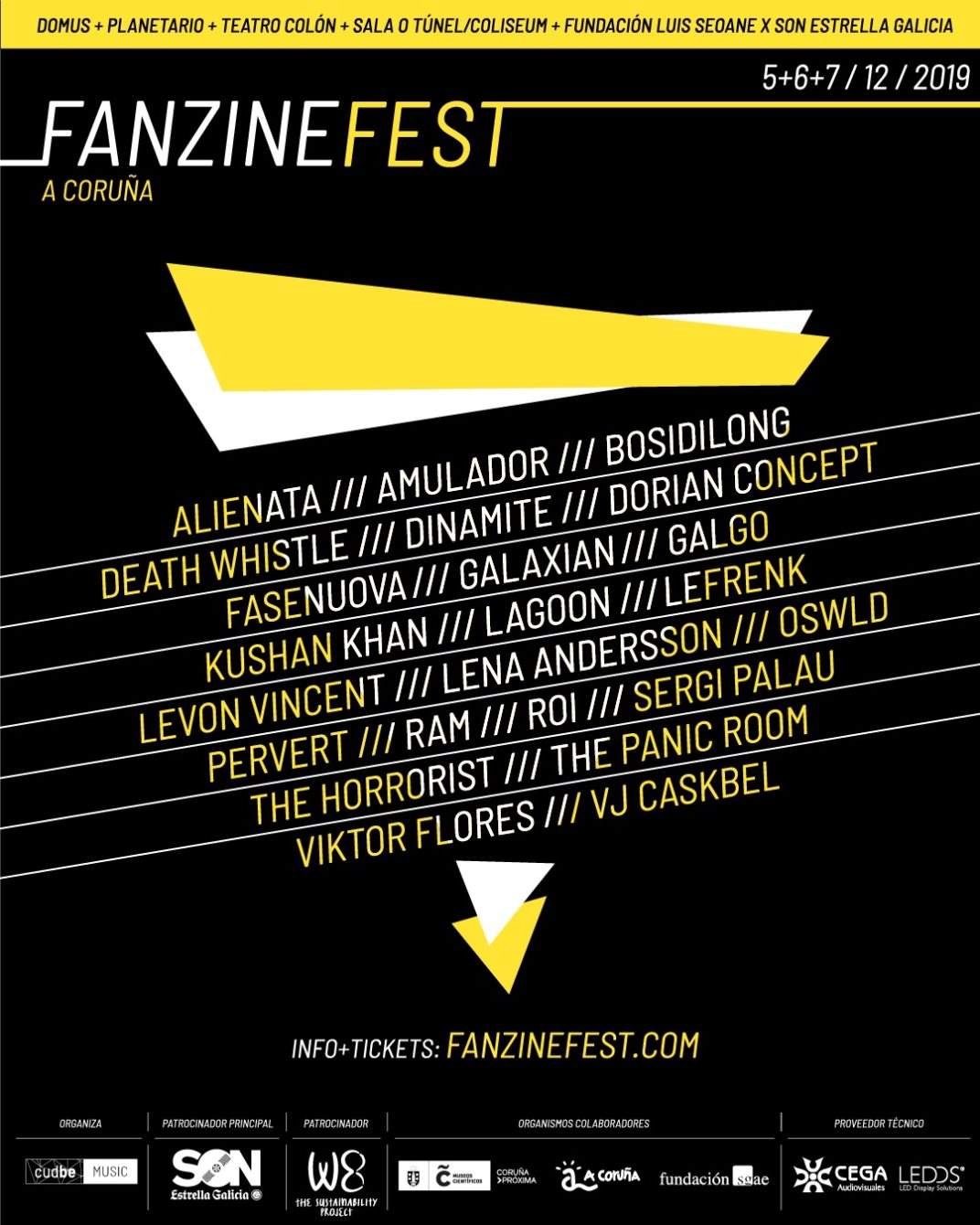 Fanzine Fest 2019 - Página frontal