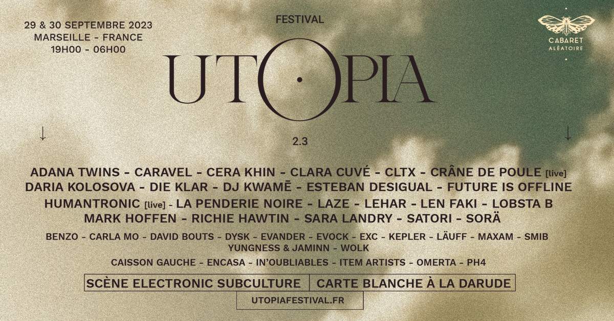 Utopia Festival 2023 ⏇ - Página frontal