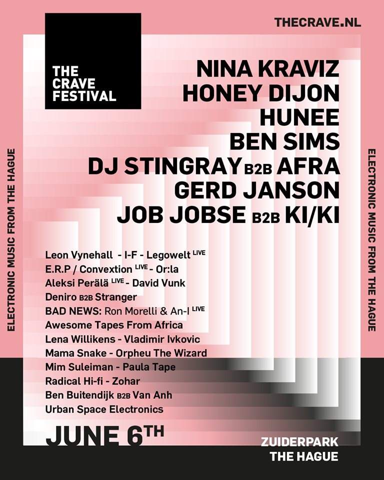 [RESCHEDULED] The Crave Festival 2020 - Página frontal