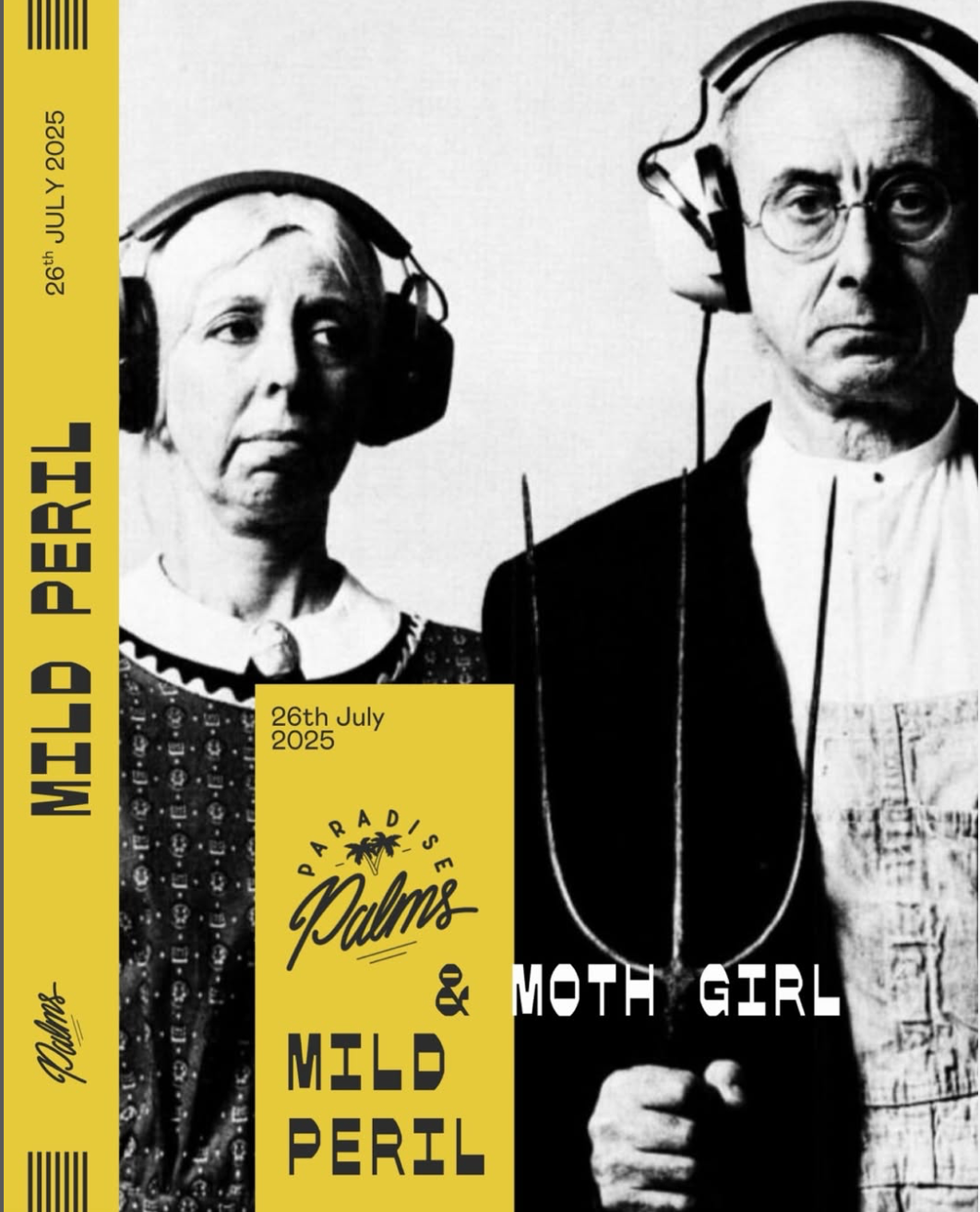 Mild Peril and Moth Girl at Paradise Palms, Edinburgh