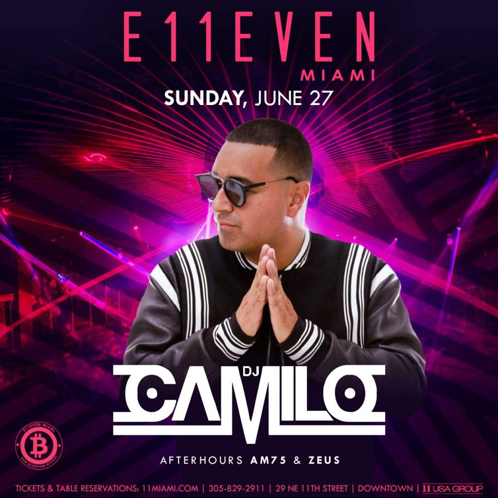 DJ Camilo at E11EVEN MIAMI & ROOFTOP, Miami