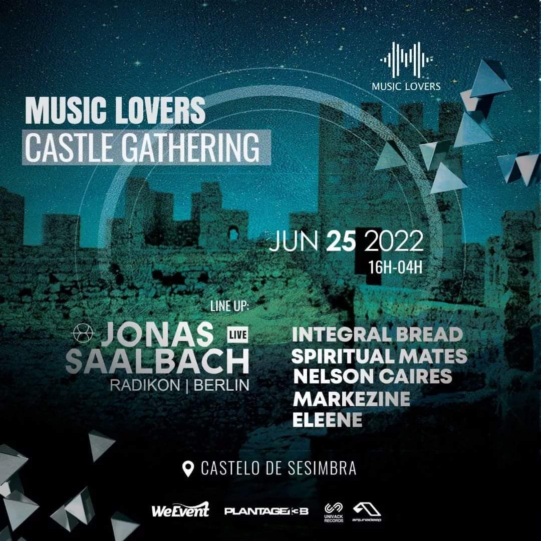 Music Lovers Castle Gathering with Jonas Saalbach - フライヤー表