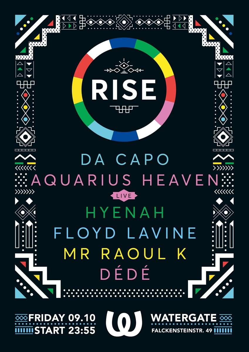 Rise - Flyer front