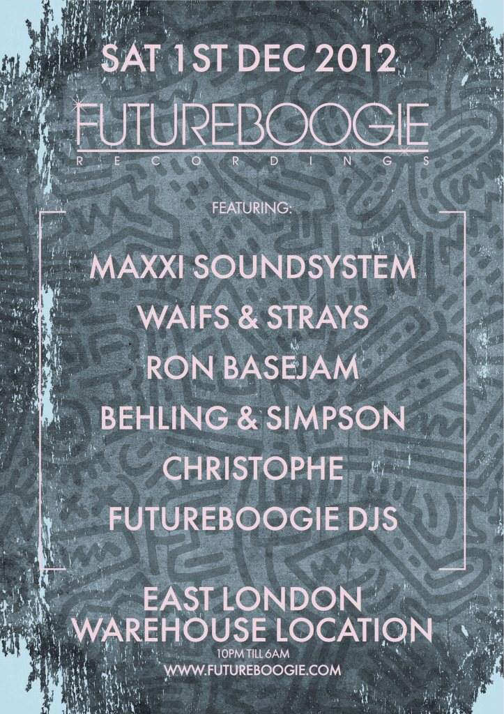 Futureboogie Recordings present: - Página frontal