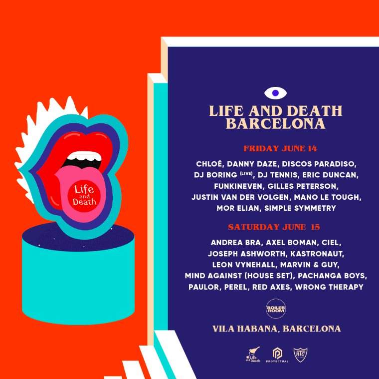 The Life and Death Party 2019 - Saturday - Página frontal