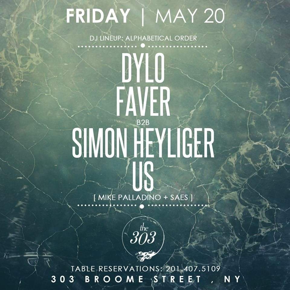 Dylo, Faver b2b Simon Heyliger & US - Página frontal