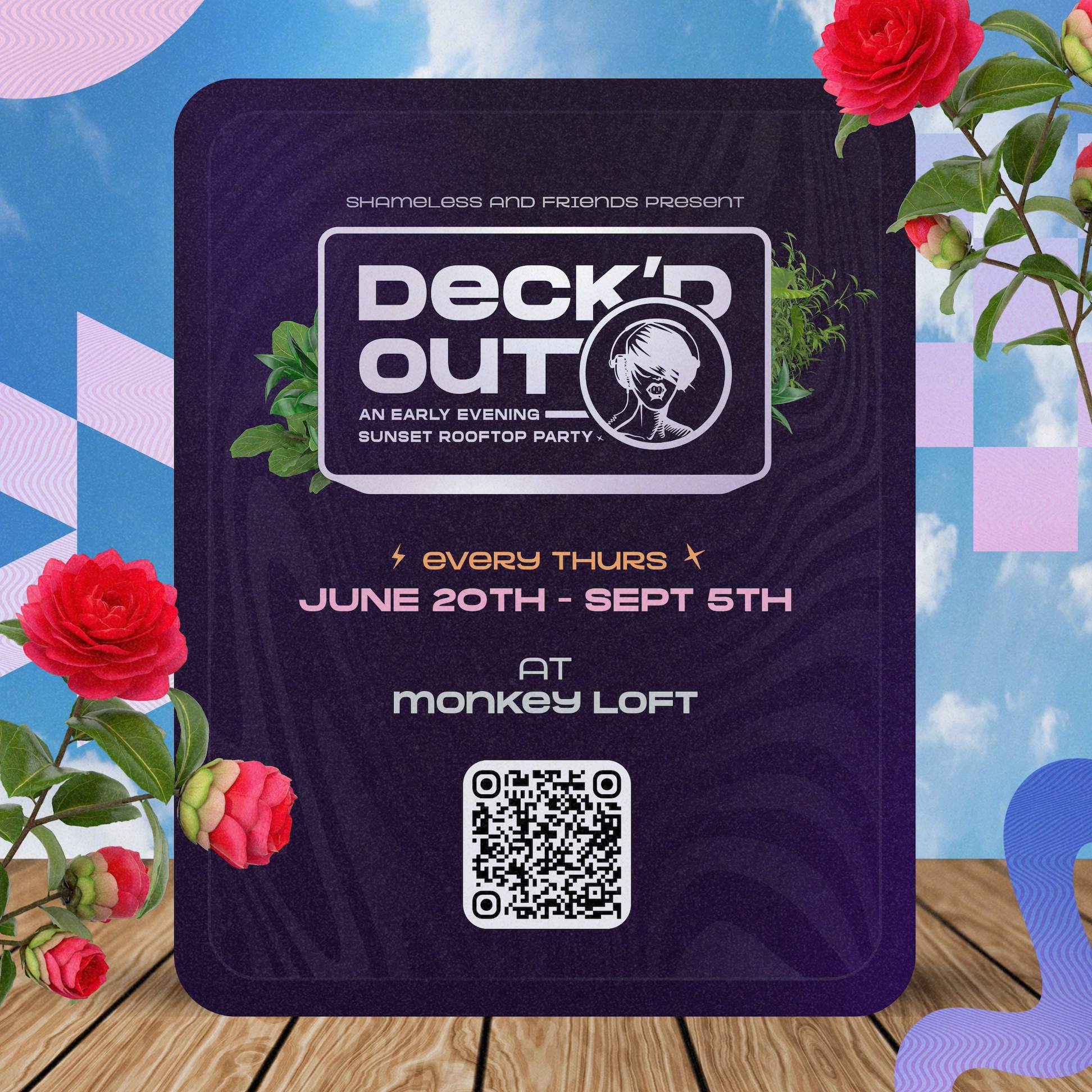 Deck'd Out #5 feat. Robag Wruhme (Germany), Aivilo & Peer Pressure - フライヤー表