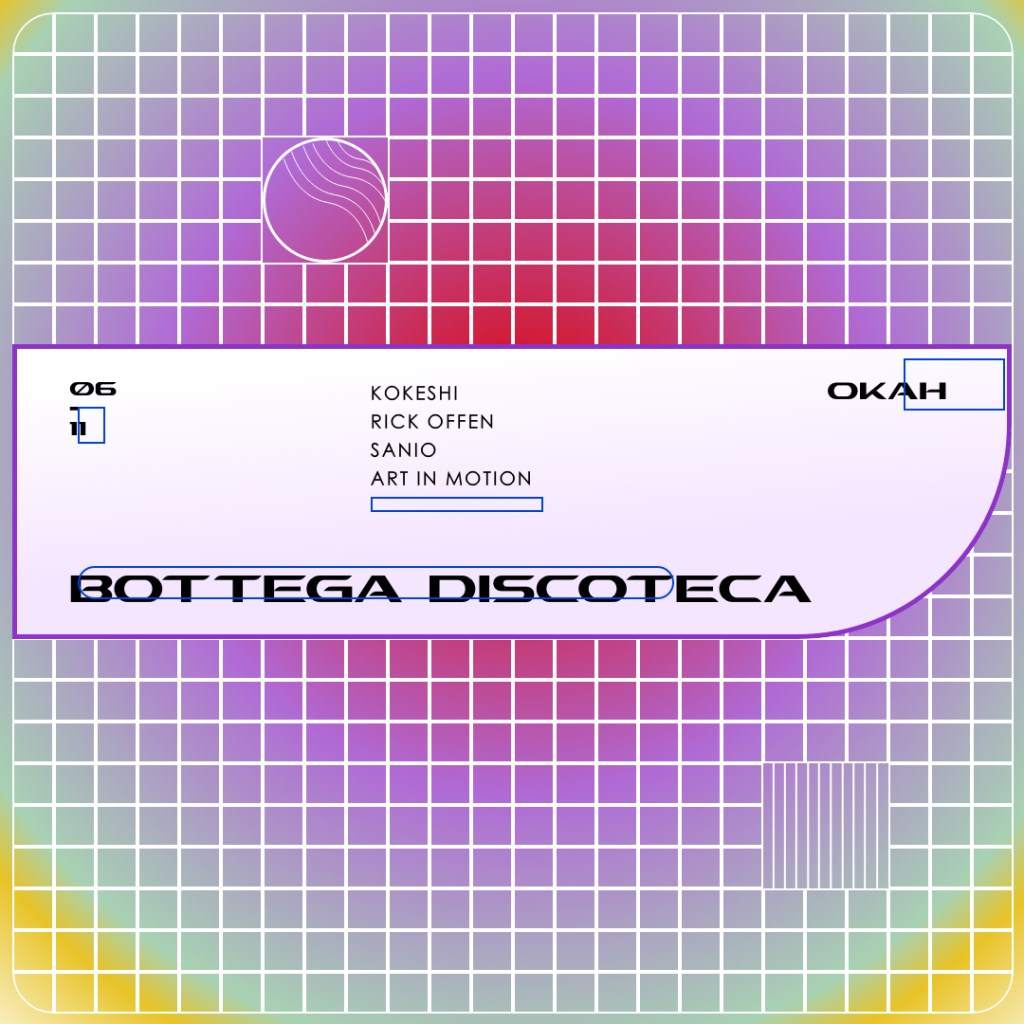 Bottega Discoteca 001 - Página frontal