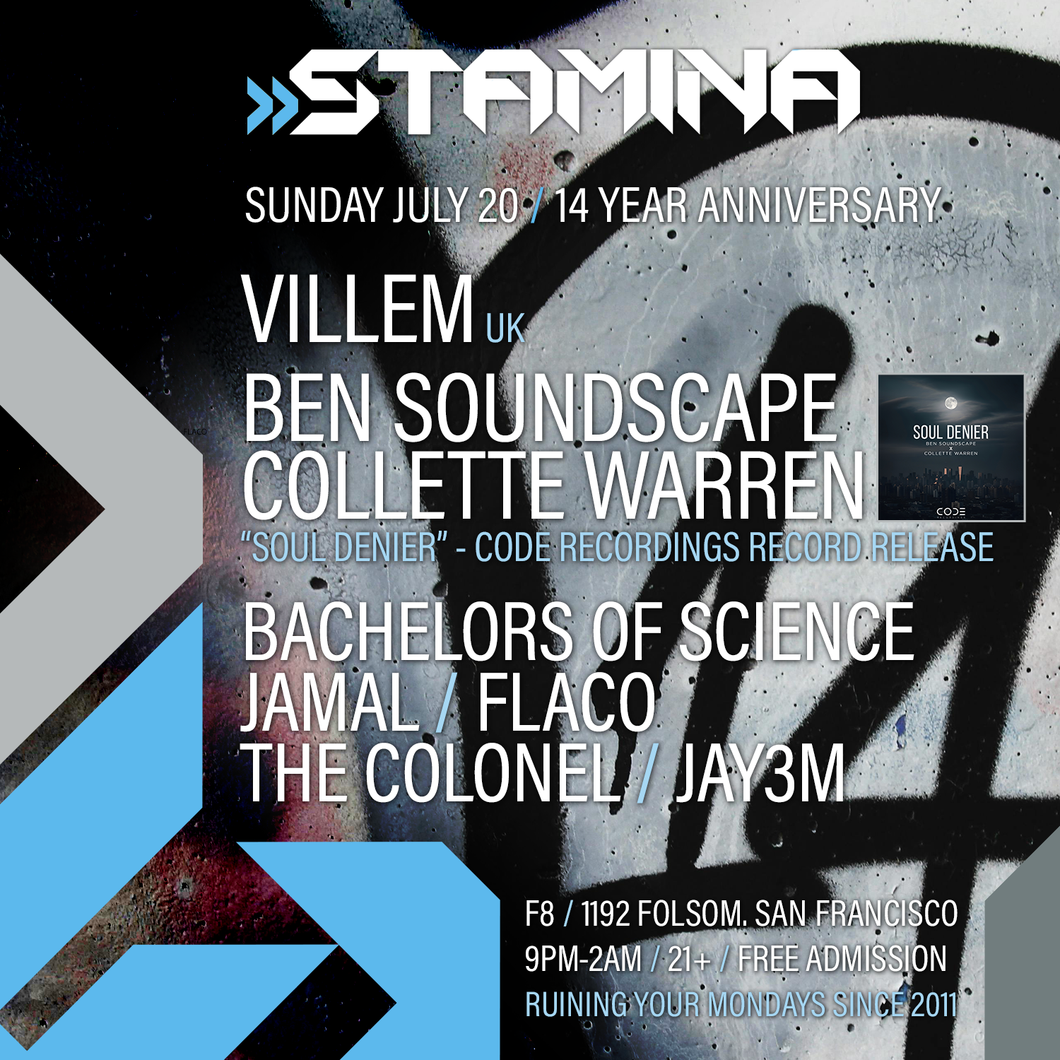Stamina Sundays 14 Year Anniversary feat. Villem Ben Soundscape ...