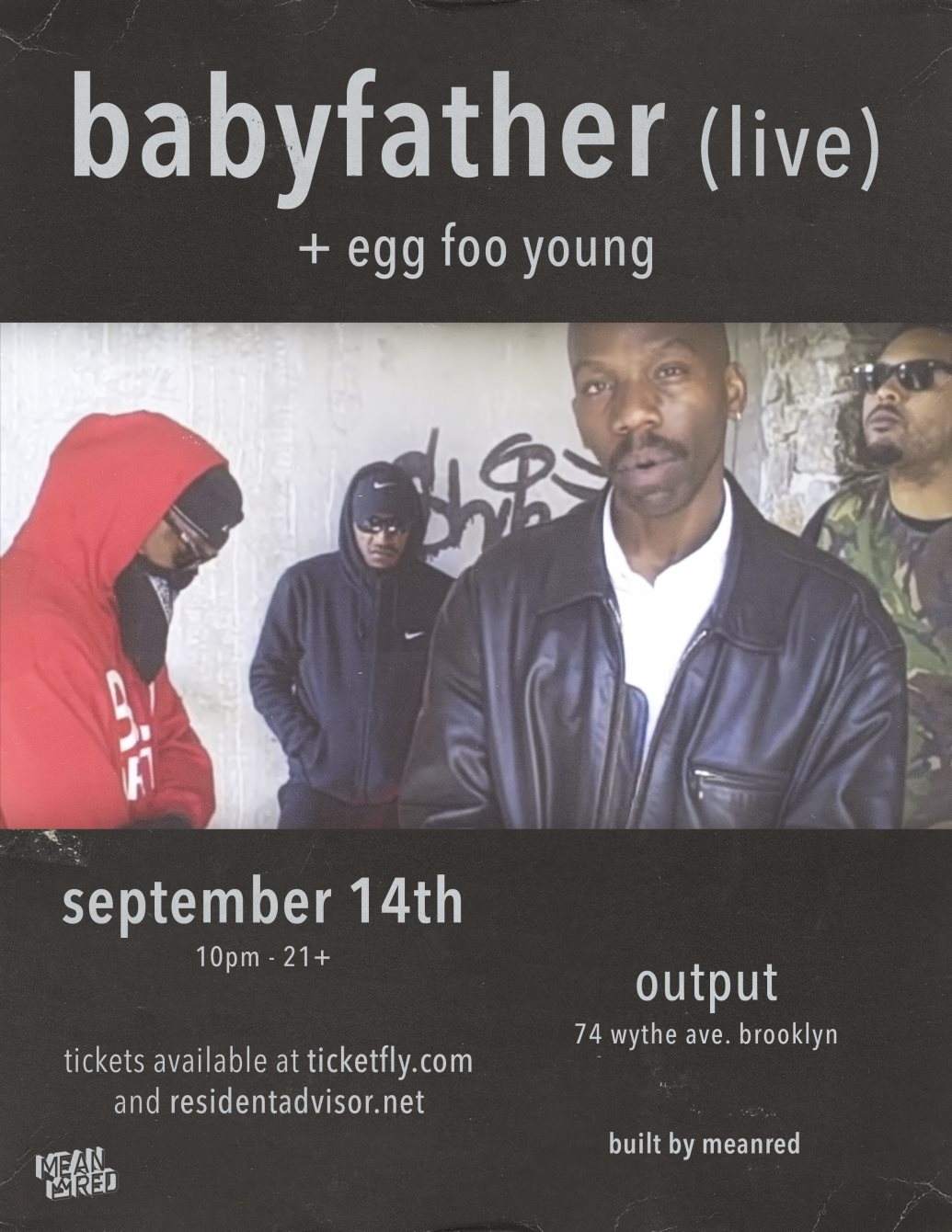 Babyfather (Live), Egg Foo Young - Página frontal