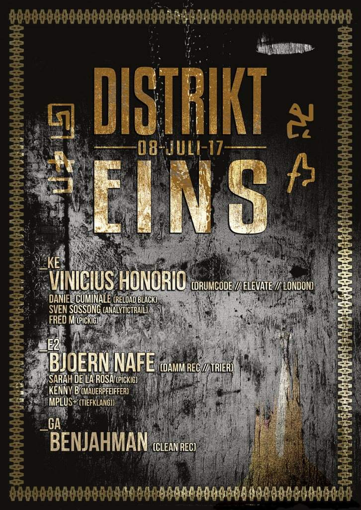 Distrikt Eins with Vinicius Honorio  - Página frontal