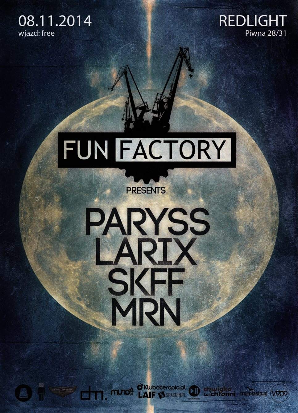Fun Factory presents: Paryss - Página frontal
