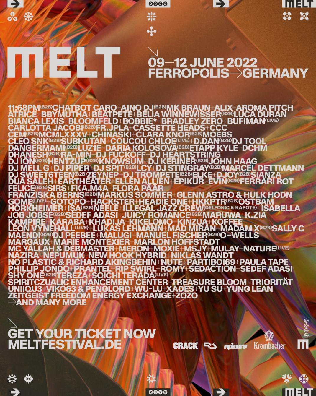 Melt Festival 2022 - Página frontal