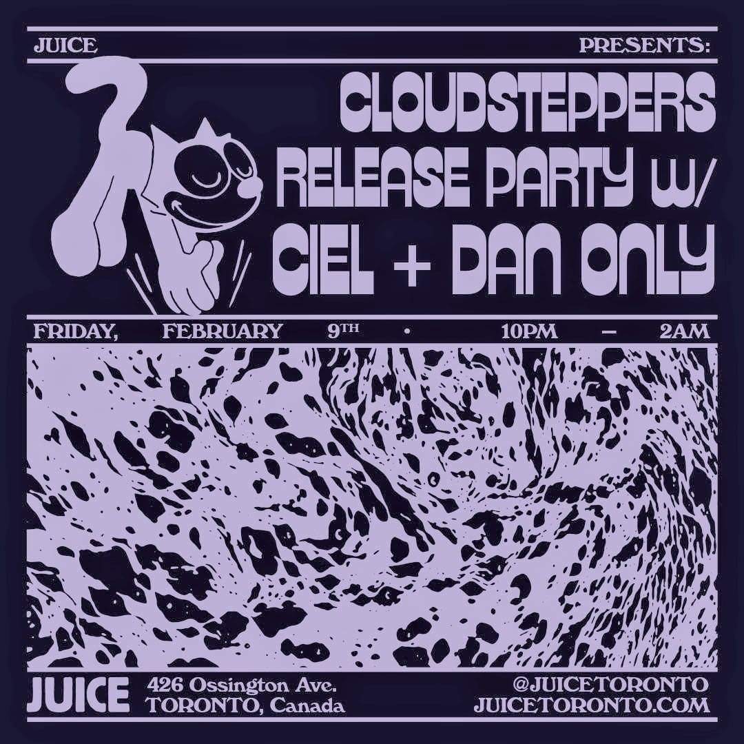 Cloudsteppers Release Party with Ciel & Dan Only - Página frontal