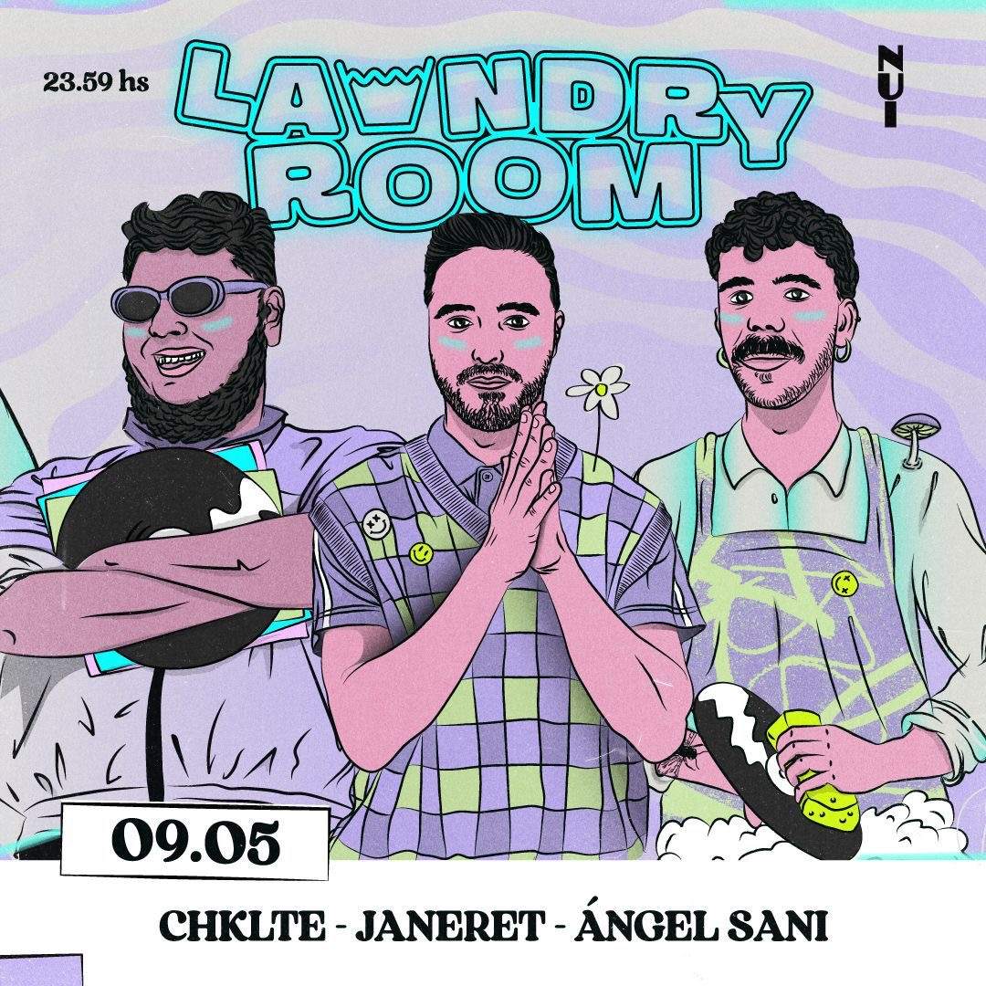Laundry Room with Janeret, CHKLTE, Angel Sani - Página frontal