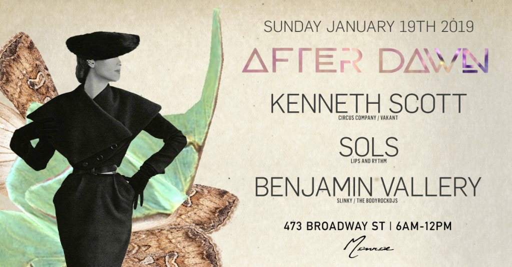 After Dawn with Kenneth Scott, Sols and Benjamin Vallery - Página frontal