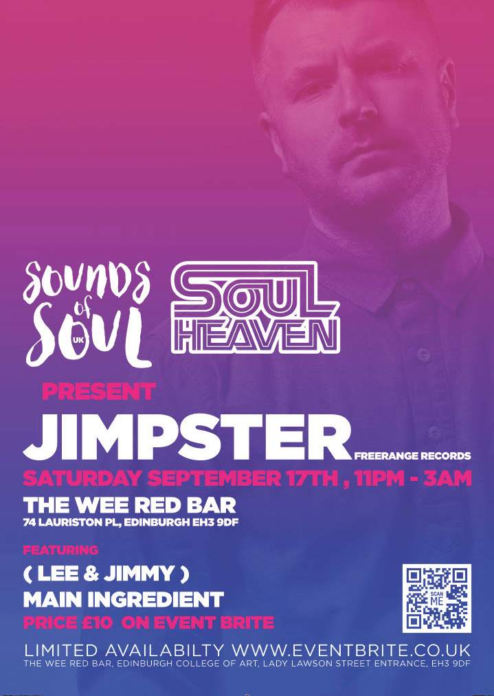 Jimpster The Wee Red Bar at The Wee Red Bar, Edinburgh