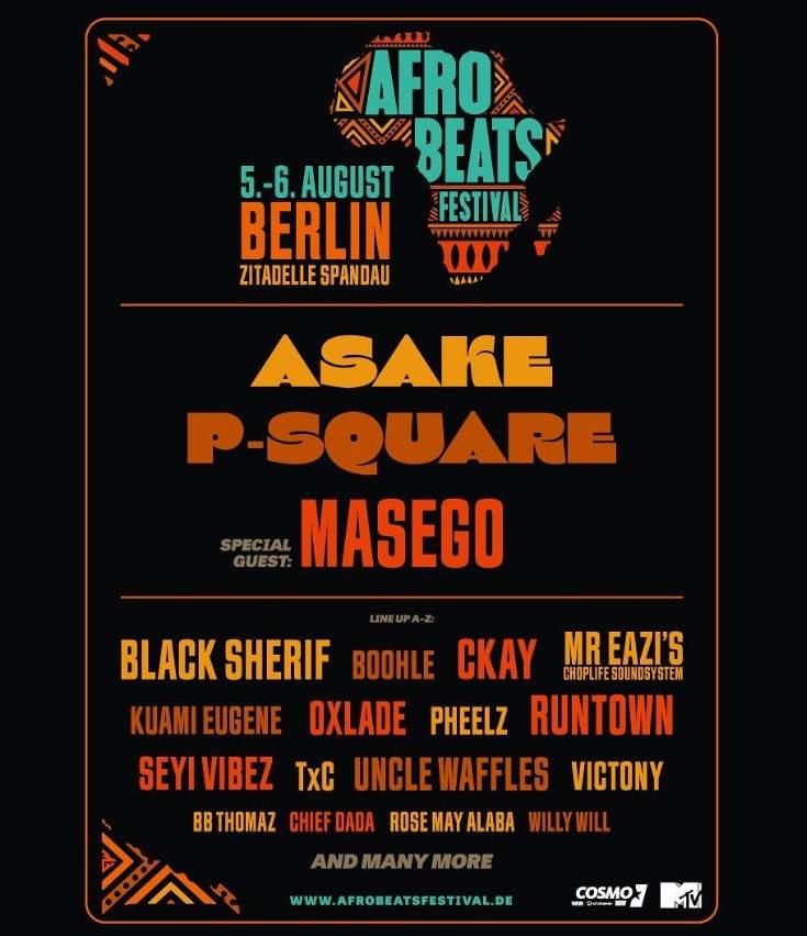 AFROBEATS Festival at Zitadelle Spandau, Berlin
