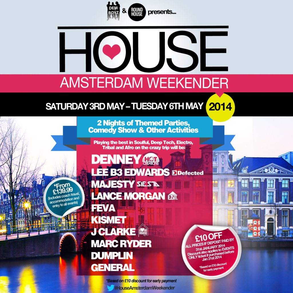 House Amsterdam Weekender 2014 - Página frontal