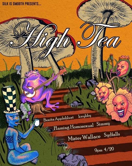 Silk Is Smooth presents: High Tea - フライヤー表