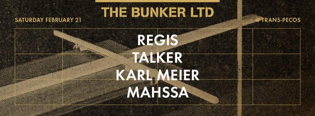 The Bunker LTD with Regis, Talker, Karl Meier, Mahssa - Página frontal