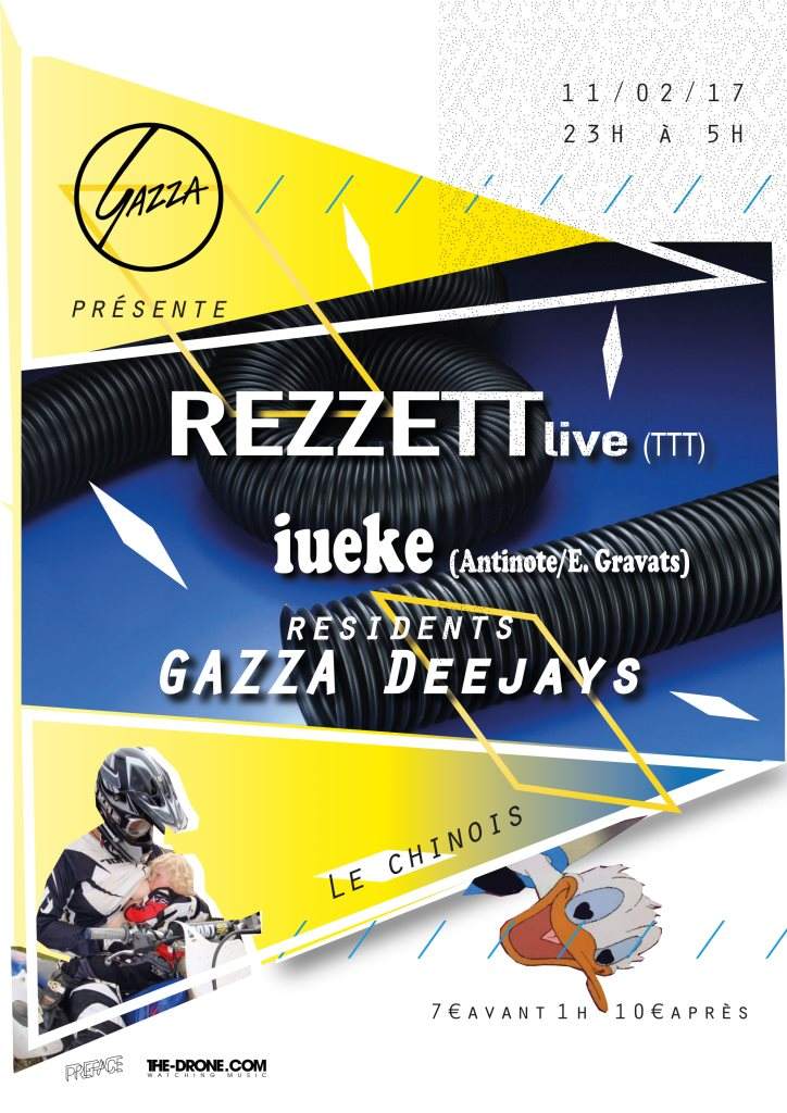 Gazza with Rezzett, Iueke, DJ Sandman & Jalousie - Página frontal