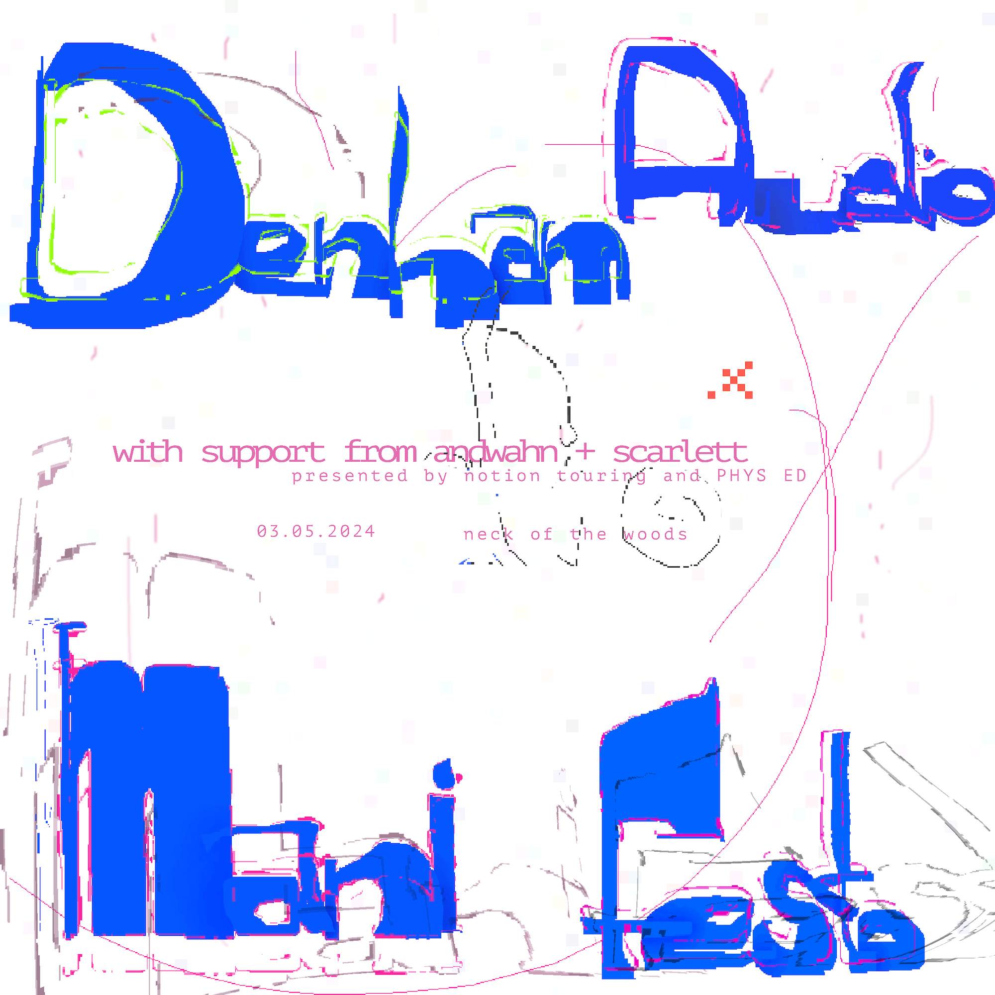 Denham Audio & Mani Festo - AKL - フライヤー表