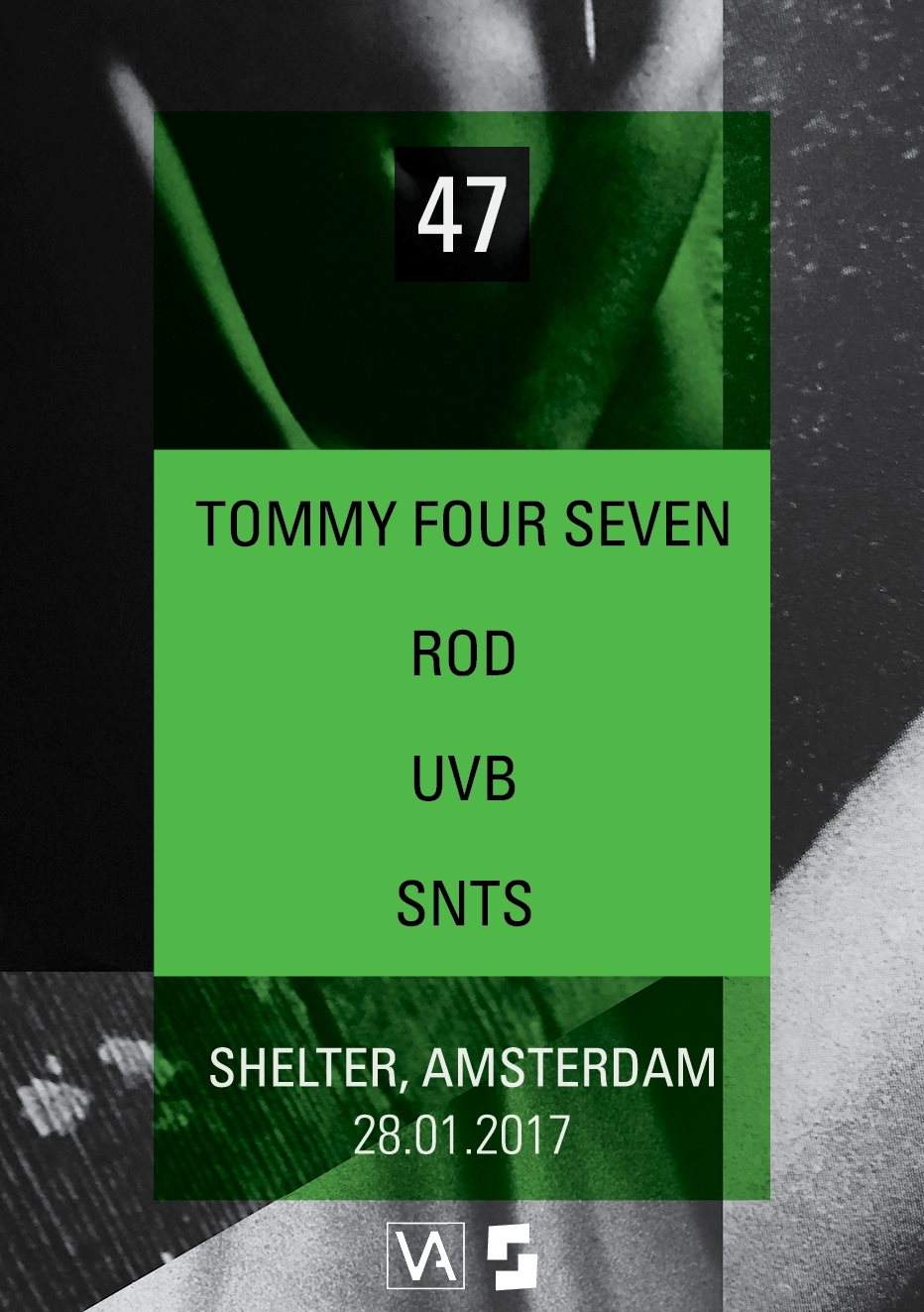 Vault Sessions x 47 with Tommy Four Seven, ROD, UVB & Snts Live - Página trasera