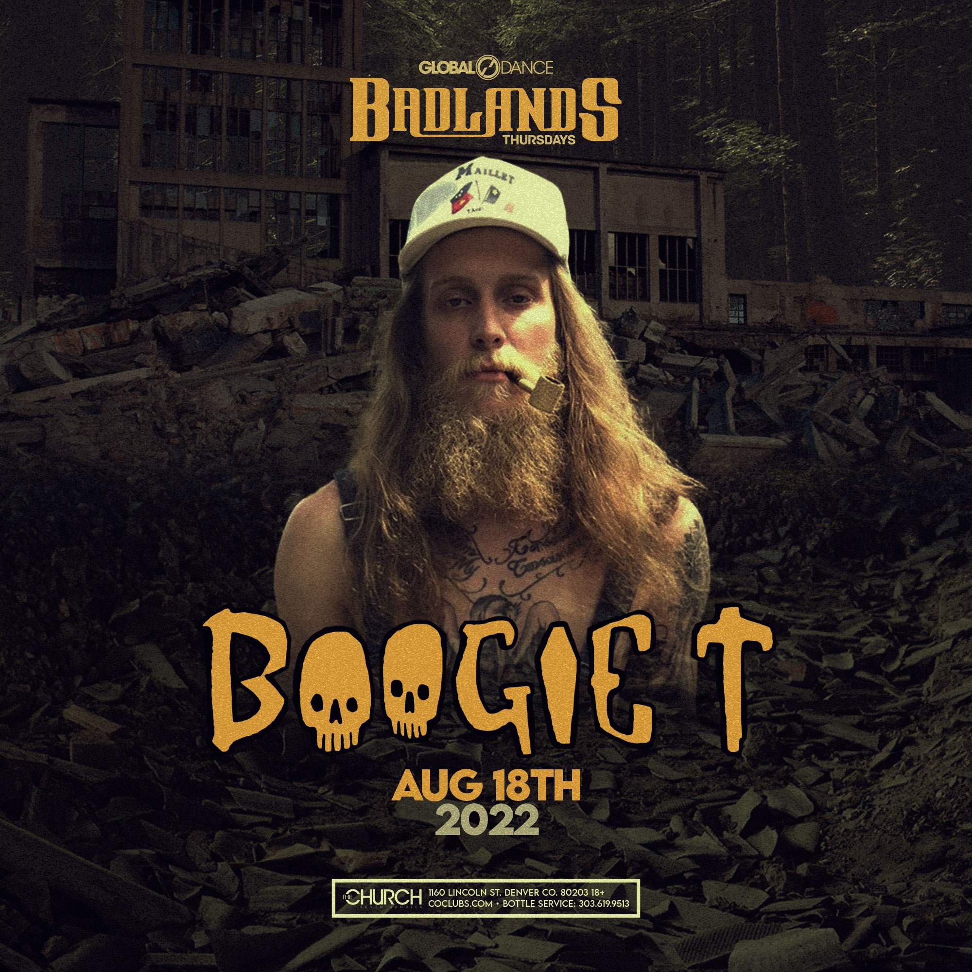 Global Dance presents - Badlands Thursdays feat. Boogie T at The Church ...