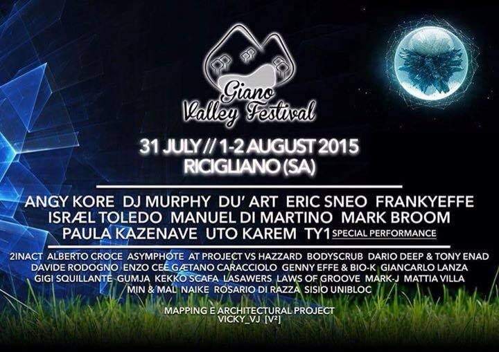 Giano Valley Festival - フライヤー表