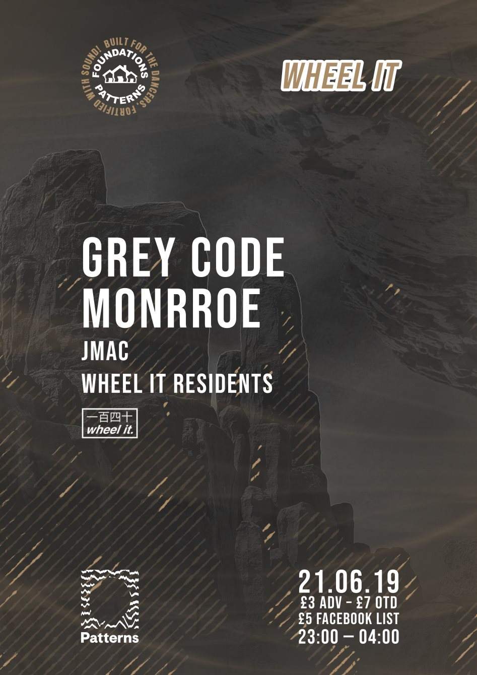 Foundations: Grey Code & Monrroe - Página frontal