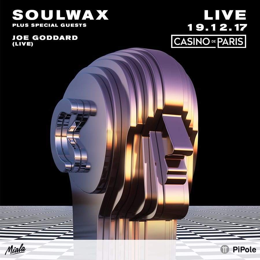 Soulwax Live + Joe Goddard Live - Página frontal