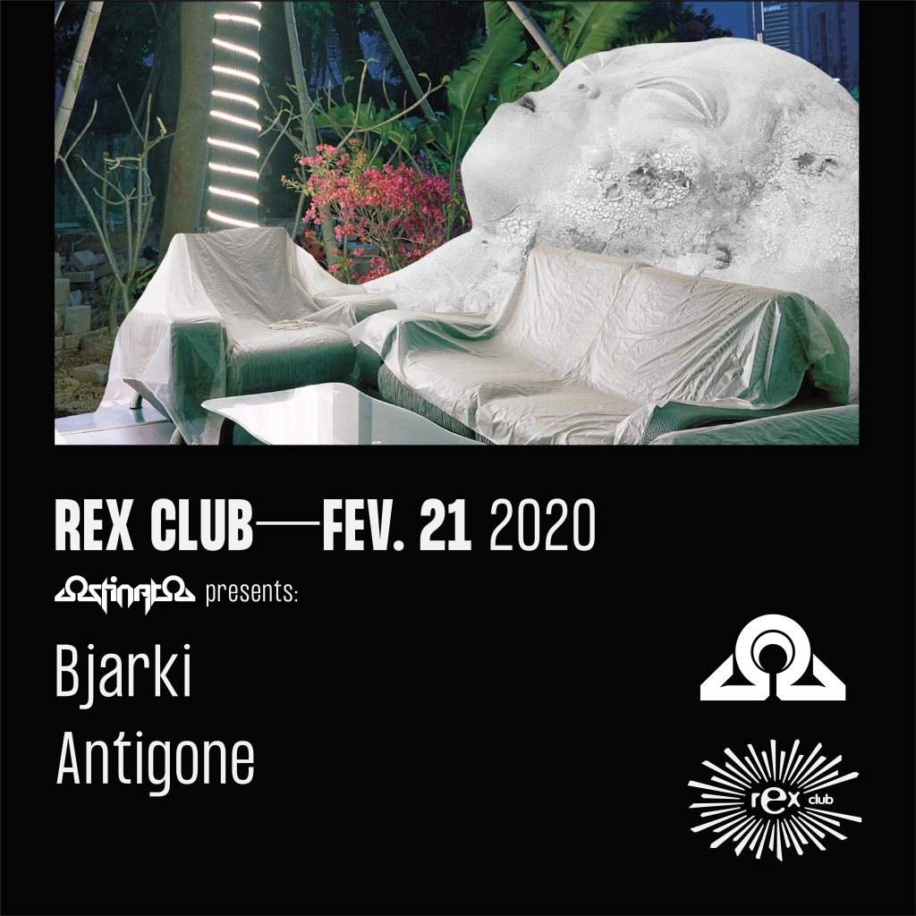Ostinato presents: Bjarki & Antigone - Página frontal