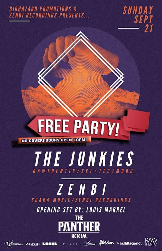the Junkies & Zenbi - Página frontal