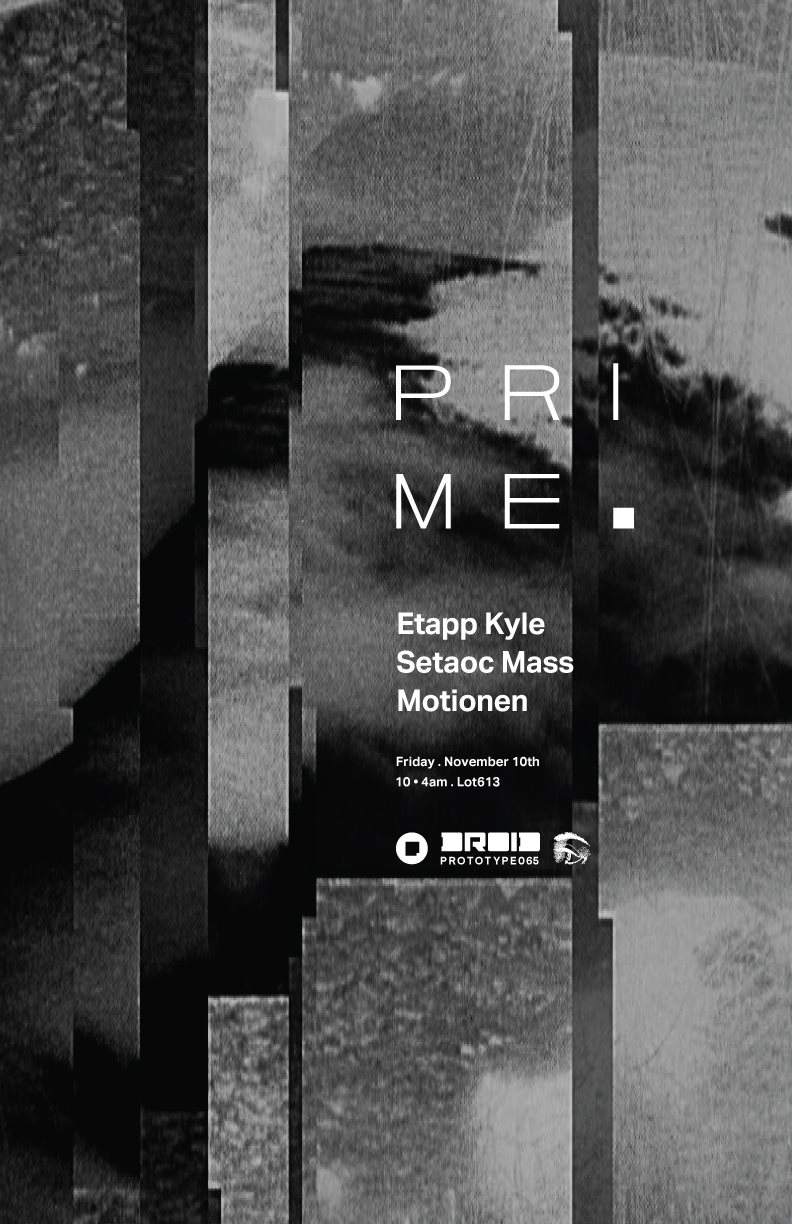 Prototype 065 - Droid Prime presents Etapp Kyle, Setaoc Mass and Motionen - Página frontal