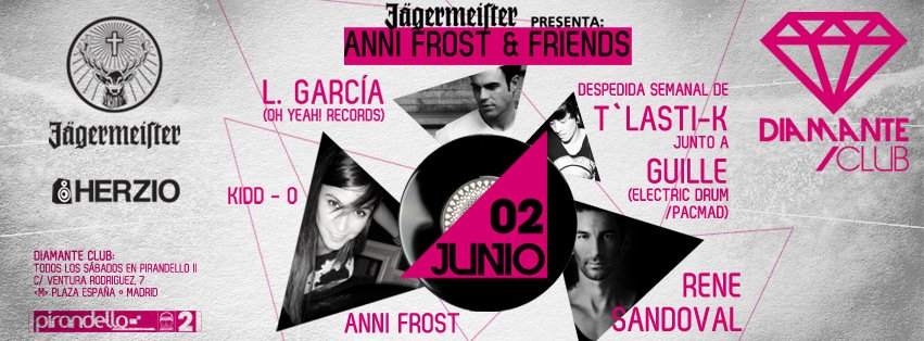 Jagermeister presenta: Anni Frost & Friends - Página frontal