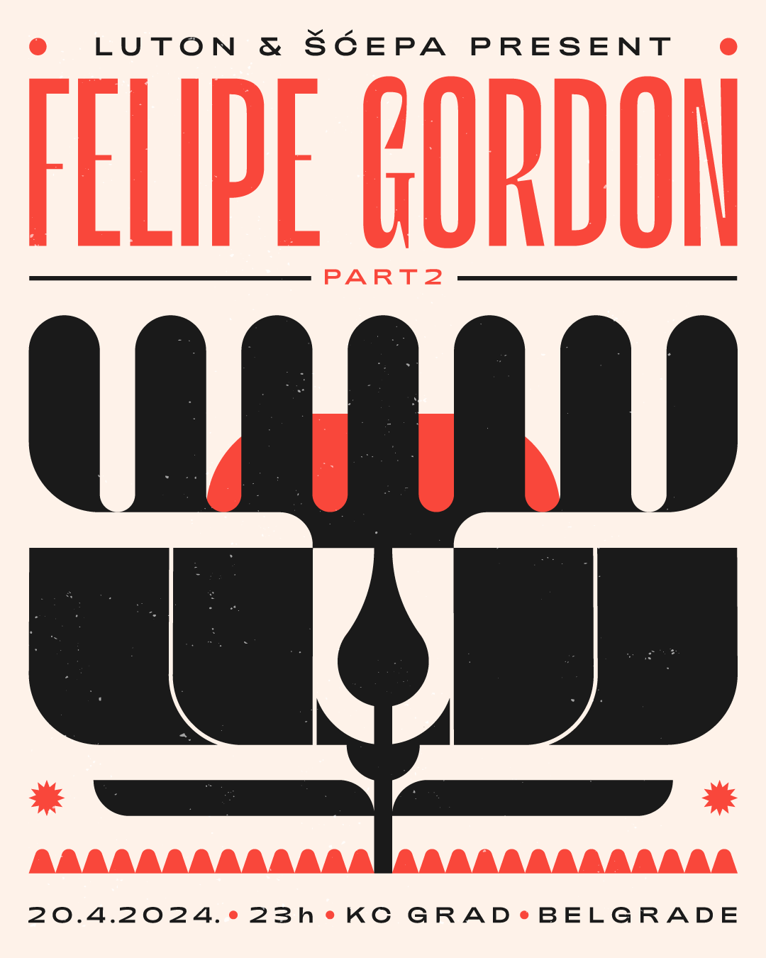Scepa & Luton present Felipe Gordon - Página frontal